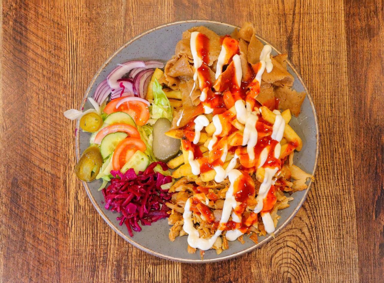 doner meat and chips